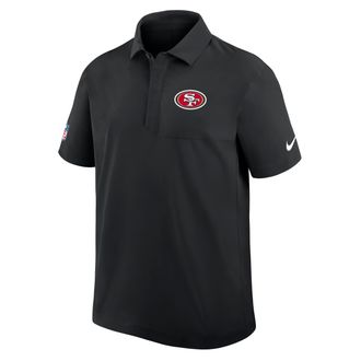 Nike San Francisco 49ers City Pride Sideline Nike Mens Dri-FIT NFL Polo in Black | 03BD00A73-GFF