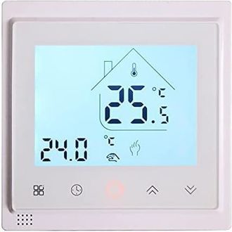 OEM Termostato Wifi Programable, Regulador De Temperatura Y Control Remoto Para Suelo Radiante El&eacute;ctrico. Compatible Con Las Apps Alexa, Asistente De Goog