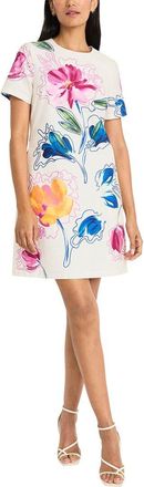 Maggy London Jewel Neck Dress