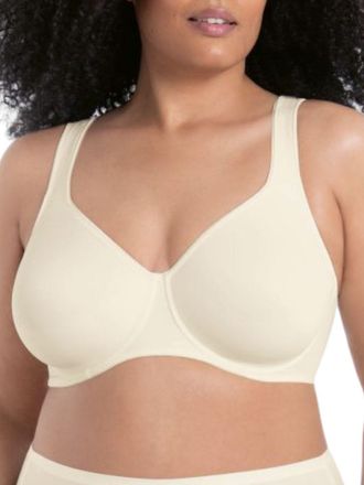 Rosa Faia Womens Twin Underwired Moulded Bra - White polyamide - Size 36G