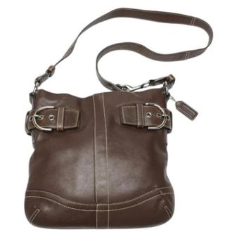 Coach Borsa a spalla in pelle Pre-owned - - Pre-owned - Donna - Marrone - ONE SIZE