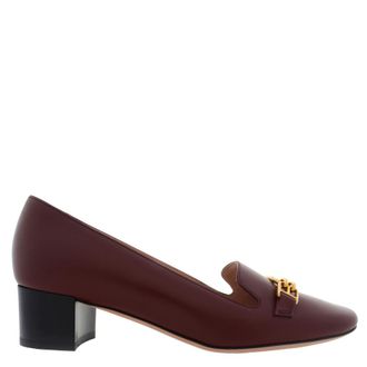 Bally Dielle 45 Leather Pumps, Brand Size 35 ( US Size 4.5 )