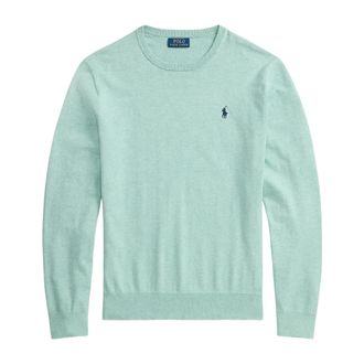 Ralph Lauren Truien & Vesten, Heren, Groen, XL, Katoen, Round-neck Truien