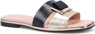 Ron White Valinda Slide Sandal in Onyx at Nordstrom, Size 10-10.5Us