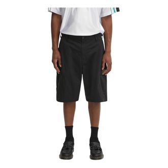 Neighborhood Korte Broeken, Heren, Zwart, L, Katoen, BDU Shorts