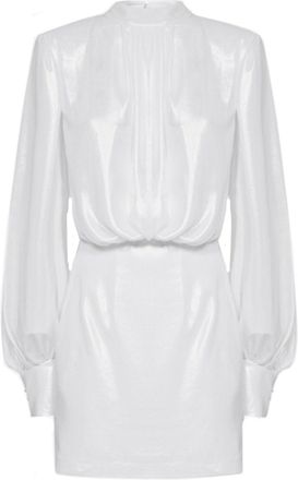 Blanca Vita Blanca Vita Abelia Laminated Mini Dress