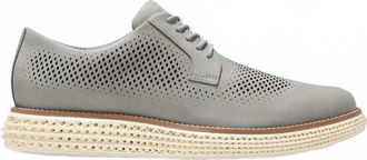 Cole Haan Mens Original Grand Laser 2.0 Oxford Shoes - Medium Width In Ultimate Gray Natural Ivory