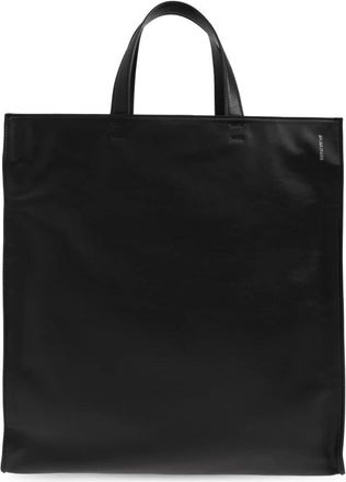 Jil Sander Light Tote - Heren - Shoppers - Zwart - ONE Size - Leer - Tassen