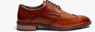 Hush Puppies Dustin Heren Brogue Schoenen Tan