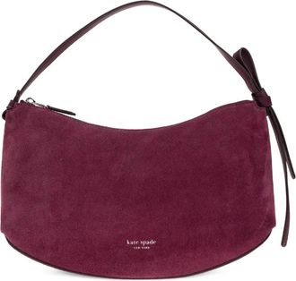 Kate Spade New York Borsa a spalla Loop in pelle scamosciata - Viola
