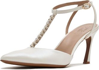 Naturalizer Astrid Womens Dress Sandals Silk White : 10.5 M (B), Leather/Synthetic