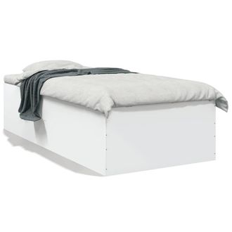 Berkfield Home Bed Frame without Mattress White 90x200 cm