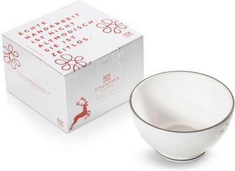 Gmundner Keramik Gmundner Keramik - Gmundner Cer&aacute;mica Ciervo Gris, Cuenco Para Cereales Grande (&oslash; 14cm)