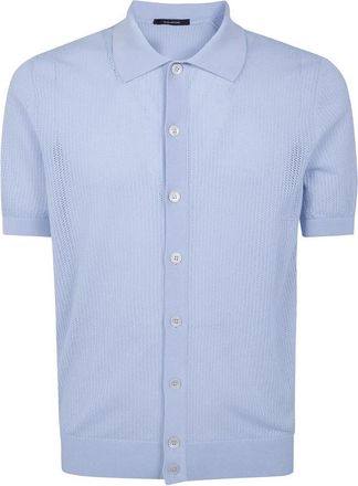 Tagliatore Tyron Shirt - Heren - Polos - Blauw - 2XL - Katoen - Tops