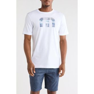 Travis Mathew Reef Life Graphic T-Shirt in White at Nordstrom Rack, Size Xx-Large