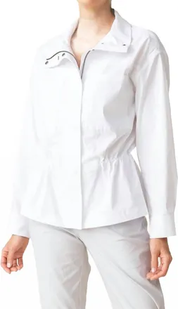 Habitat Cool Tech Utility Jacket In White