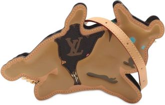 Louis Vuitton Borsa a tracolla Tyler The Creator Monogram Craggy Dog On Strap 2021-2025 - Marrone