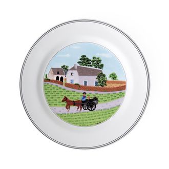 Villeroy & Boch Design Naif Dinner Plate 1 Going to Market in None at Nordstrom