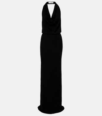Aya Muse Iro halterneck open-back maxi dress