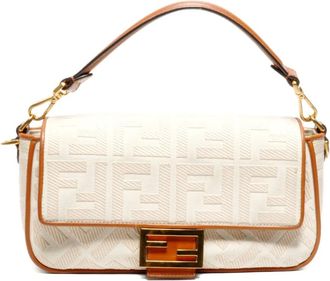 Fendi Borsa a spalla con manico 2010-2020 - Toni neutri