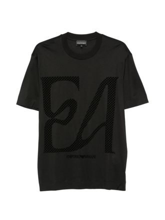 Emporio Armani Black Crew Neck T-Shirt