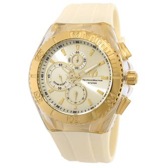 Technomarine Cruise Star Chronograph Quartz Champagne Dial Mens Watch TM-115216
