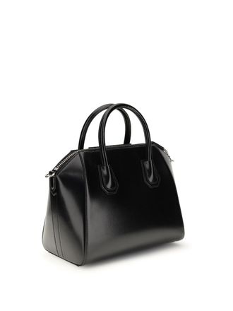 Givenchy Womens Handbag Antigona Box Calfskin Black Calf Leather (box Calfskin) Handbags Hand Bags
