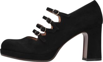 Chie Mihara Dalila Ante Pumps - Dames - Pumps - Zwart - 40 EU - Leer - Schoenen