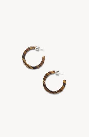 Machete Jewelry Mini Hoops in Tigers Eye at Nordstrom