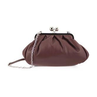 Max Mara Cubico Pasticcino Bag - female - Weekend Max Mara - Clutches - Red - ONE SIZE - Bags