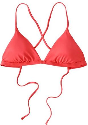 Patagonia Cross Shore Triangle Top Bikini-Top f&uuml;r Damen | rot/wei&szlig;