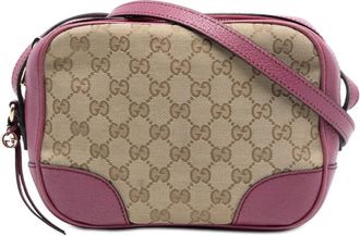 Gucci Pre-owned Gucci GG Canvas Bree Crossbody 387360 520981