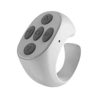 OEM Control Remoto Inal&aacute;mbrico Bluetooth Con Funci&oacute;n De Pasar P&aacute;ginas, Modelo Jx05 Blanco