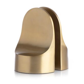 XLBoom Emoji Buchst&uuml;tze (2er-Set), Messing