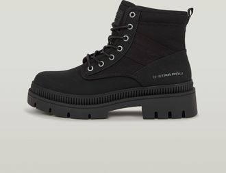 G-Star Huntington Mid Biker Boots - Zwart - Dames