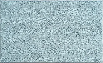 Laura Ashley Astor 27-Inch Chenille Bath Mat in Aqua at Nordstrom Rack