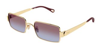 Chlo&eacute; CH0354S 004 Womens Sunglasses Gold Size 53