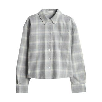 OPUS Flakaro Blouse - Dames - Blouses & Shirts - Grijs - Maat: 2XL Katoen