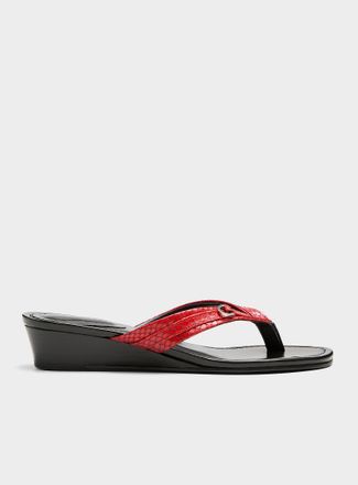 Paloma Wool Womens Felipa snakeskin platform sandals