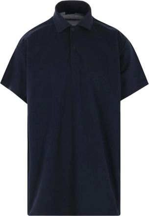 Balenciaga Interwined Polo Shirt - male - Balenciaga - Short Sleeve Shirts - Blue - L - Shirts