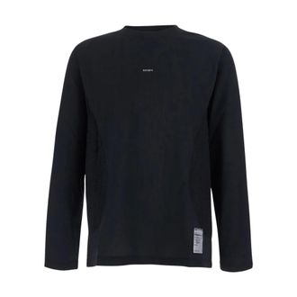 SATISFY FuzzFleece Octa Long Tee - - Sport - Uomo - Nero - S
