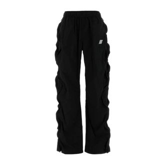 Alexander Wang Dames, Broeken, Zwart, Maat: XS Nylon