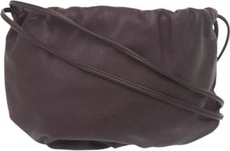Bottega Veneta Pre-owned Shoulder Bag - Dames - Vintage Schoudertas - Paars - ONE Size - Leer - Vintage