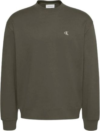 Calvin Klein Jeans Hombre, Sudaderas, Verde, Talla: XL