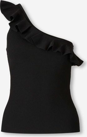Zimmermann Asymmetric Ruffle Top