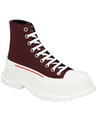 Alexander McQueen Alexander Mcqueen Mens Canvas Tread Slick Boot, Never Worn (Authentic Pre- Loved)