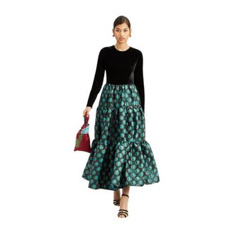 La DoubleJ Dames, Rokken, Veelkleurig, Maat: XL Zijde