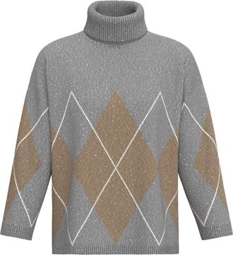 Marella Pullover Silver - - Knitwear - Donna - Grigio - M