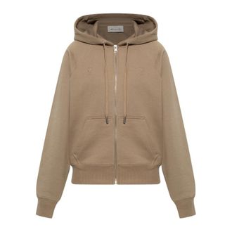 Ami Dames, Sweatshirts & Hoodies, Beige, Maat: S Katoen
