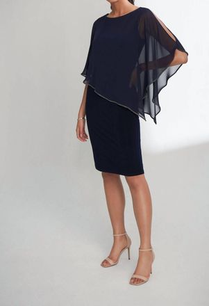 Joseph Ribkoff Midnight Dress In 2166 - Blue